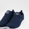 Tommy Hilfiger Knit Runner Trainer With Small Flag Logo In Navy For Men Desert Sky -Tommy Hilfiger Store 23959182 1 desertsky